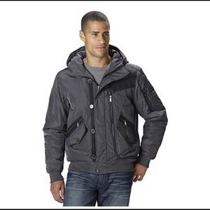 Rocawear Classic black bomber jacket sz 4X